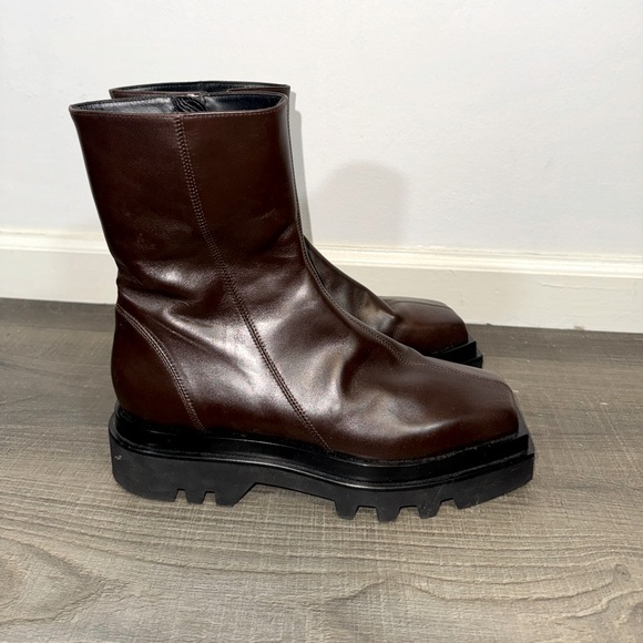 PETER DO Shoes - Peter Do Brown Combat Boots / 41